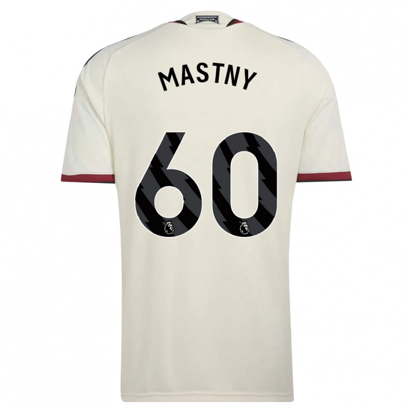 Danxen Donna Maglia Ondrej Mastny #60 Beige Nero Rosso Kit Gara Third 2026/27 Maglietta