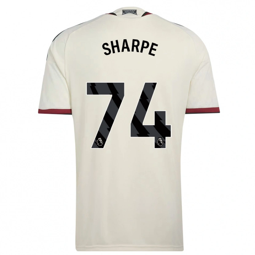 Danxen Donna Maglia Malachi Sharpe #74 Beige Nero Rosso Kit Gara Third 2026/27 Maglietta
