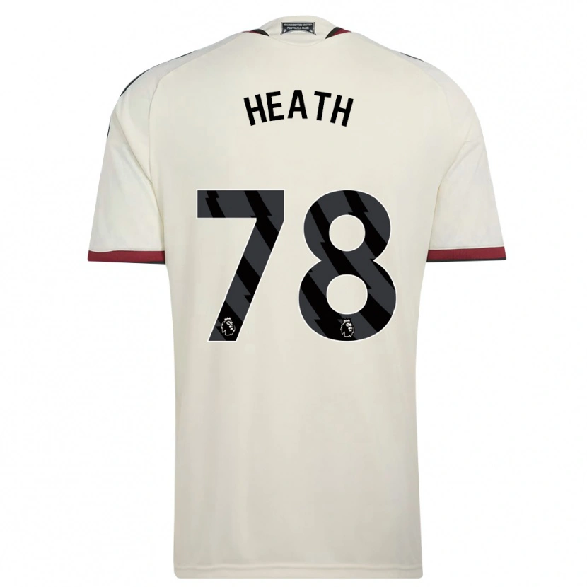 Danxen Donna Maglia Fred Heath #78 Beige Nero Rosso Kit Gara Third 2026/27 Maglietta