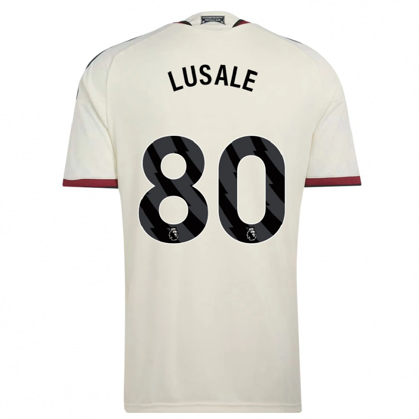 Danxen Donna Maglia Samuel Lusale #80 Beige Nero Rosso Kit Gara Third 2026/27 Maglietta