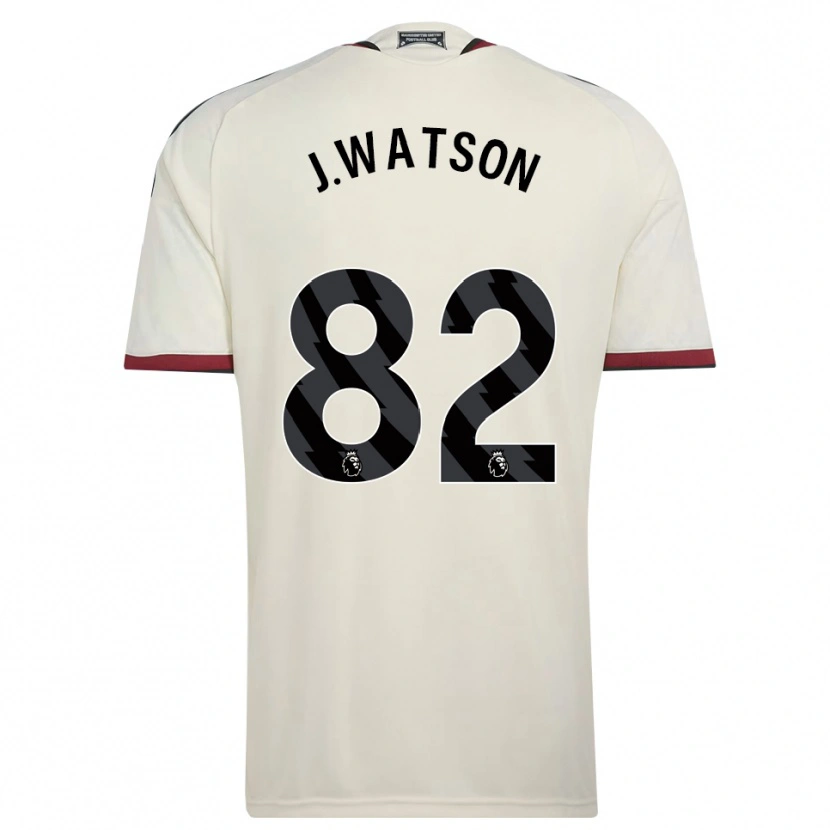 Danxen Donna Maglia Jacob Watson #82 Beige Nero Rosso Kit Gara Third 2026/27 Maglietta