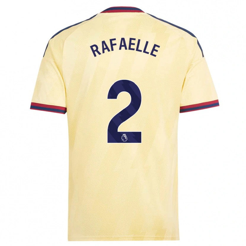 Danxen Donna Maglia Rafaelle Souza #2 Giallo Chiaro Blu Notte Kit Gara Third 2026/27 Maglietta