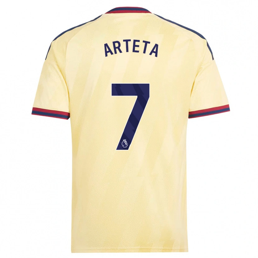 Danxen Donna Maglia Gabriel Arteta #7 Giallo Chiaro Blu Notte Kit Gara Third 2026/27 Maglietta