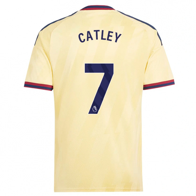 Danxen Donna Maglia Stephanie Catley #7 Giallo Chiaro Blu Notte Kit Gara Third 2026/27 Maglietta
