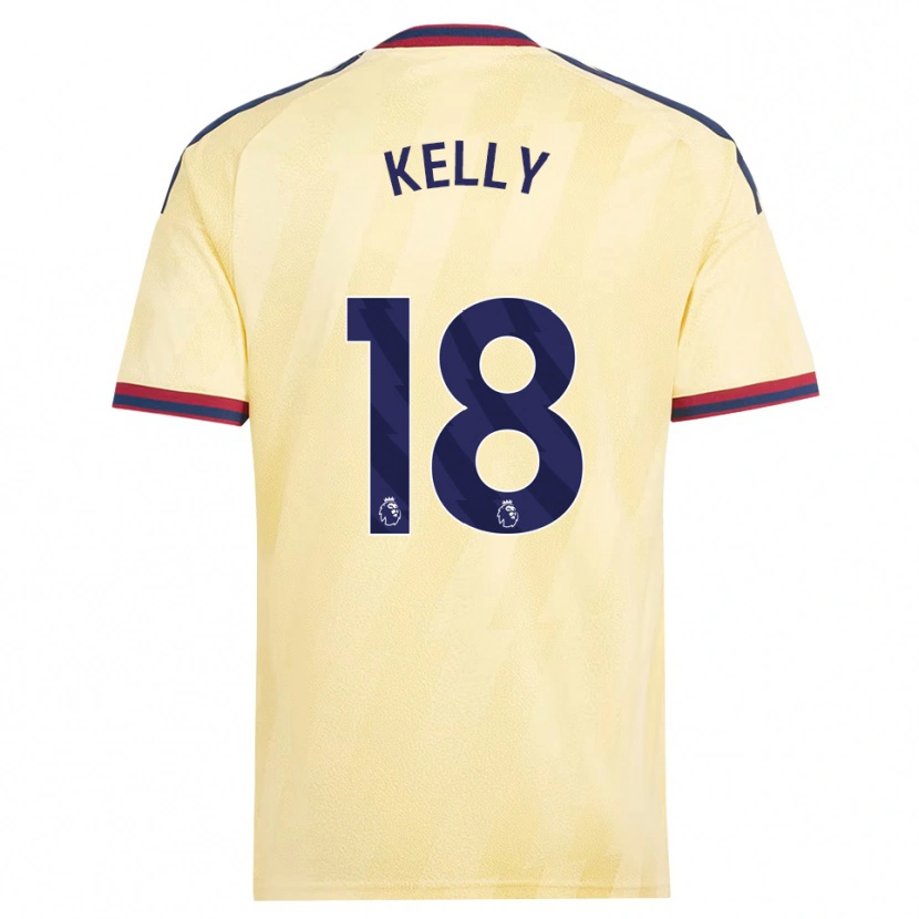 Danxen Donna Maglia Chloe Kelly #18 Giallo Chiaro Blu Notte Kit Gara Third 2026/27 Maglietta