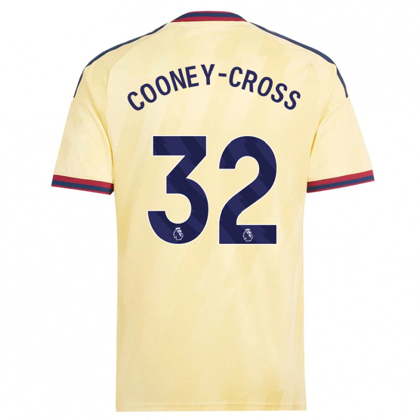Danxen Donna Maglia Kyra Cooney-Cross #32 Giallo Chiaro Blu Notte Kit Gara Third 2026/27 Maglietta