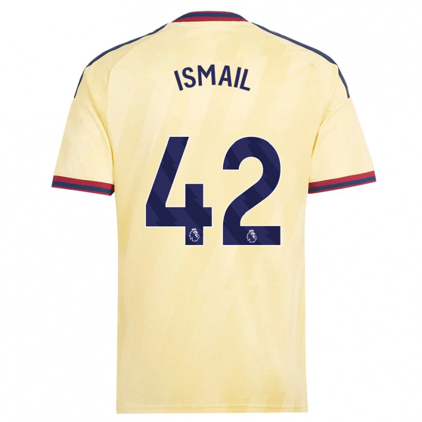 Danxen Donna Maglia Cam'ron Ismail #42 Giallo Chiaro Blu Notte Kit Gara Third 2026/27 Maglietta