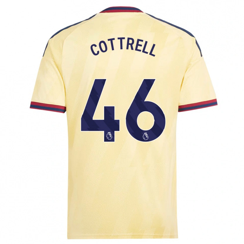 Danxen Donna Maglia Ben Cottrell #46 Giallo Chiaro Blu Notte Kit Gara Third 2026/27 Maglietta