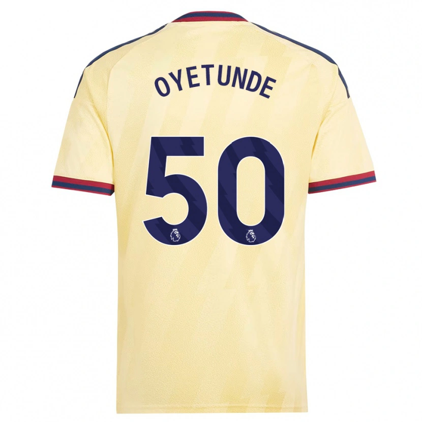Danxen Donna Maglia Daniel Oyetunde #50 Giallo Chiaro Blu Notte Kit Gara Third 2026/27 Maglietta