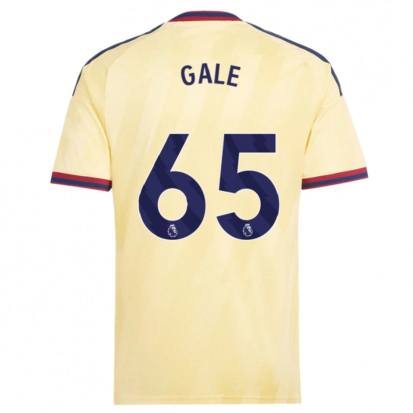 Danxen Donna Maglia Jessie Gale #65 Giallo Chiaro Blu Notte Kit Gara Third 2026/27 Maglietta