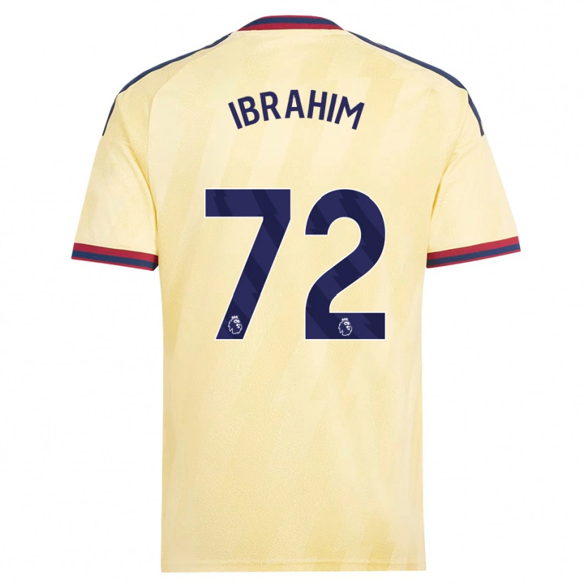 Danxen Donna Maglia Ife Ibrahim #72 Giallo Chiaro Blu Notte Kit Gara Third 2026/27 Maglietta
