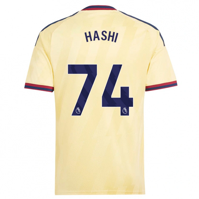 Danxen Donna Maglia Maalik Hashi #74 Giallo Chiaro Blu Notte Kit Gara Third 2026/27 Maglietta