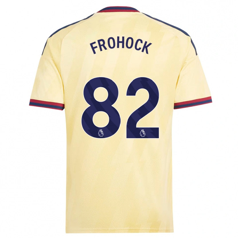 Danxen Donna Maglia Marley Frohock #82 Giallo Chiaro Blu Notte Kit Gara Third 2026/27 Maglietta