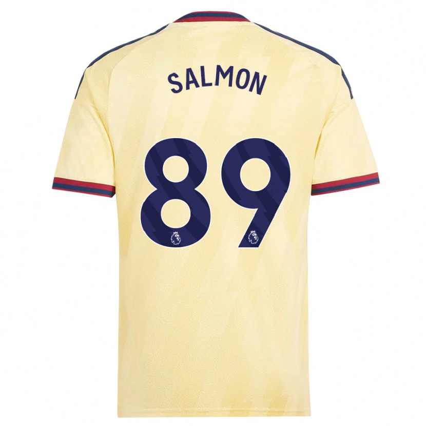 Danxen Donna Maglia Marli Salmon #89 Giallo Chiaro Blu Notte Kit Gara Third 2026/27 Maglietta
