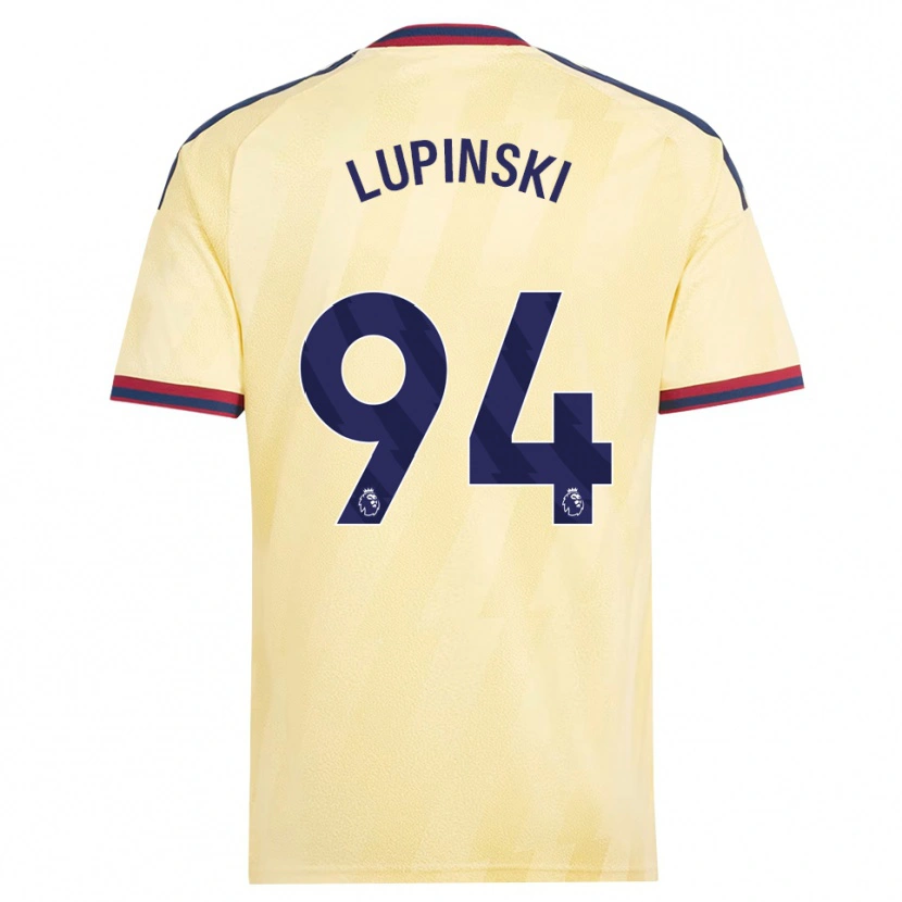 Danxen Donna Maglia Remi Lupinski #94 Giallo Chiaro Blu Notte Kit Gara Third 2026/27 Maglietta