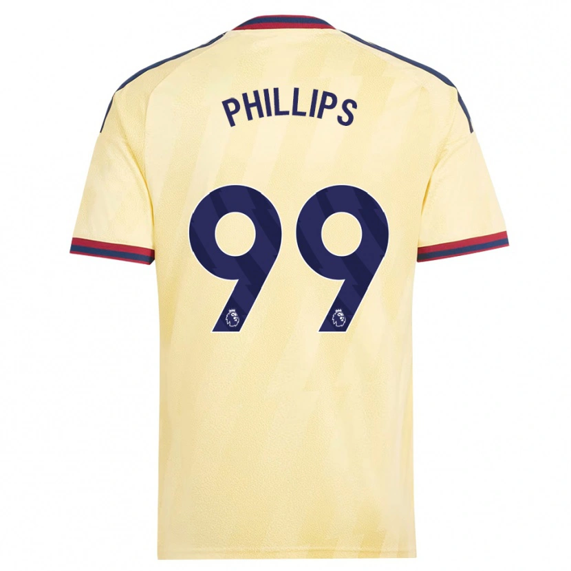 Danxen Donna Maglia Charlie Phillips #99 Giallo Chiaro Blu Notte Kit Gara Third 2026/27 Maglietta