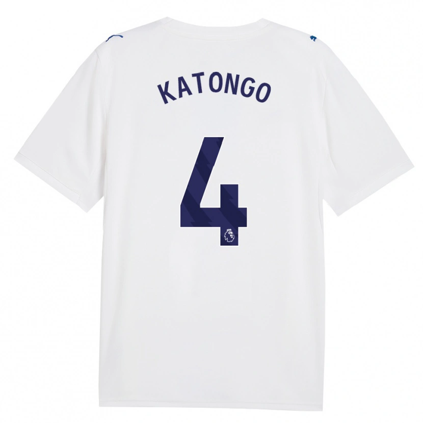 Danxen Donna Maglia Jadel Katongo #4 Blu Scuro Bianco Kit Gara Third 2026/27 Maglietta