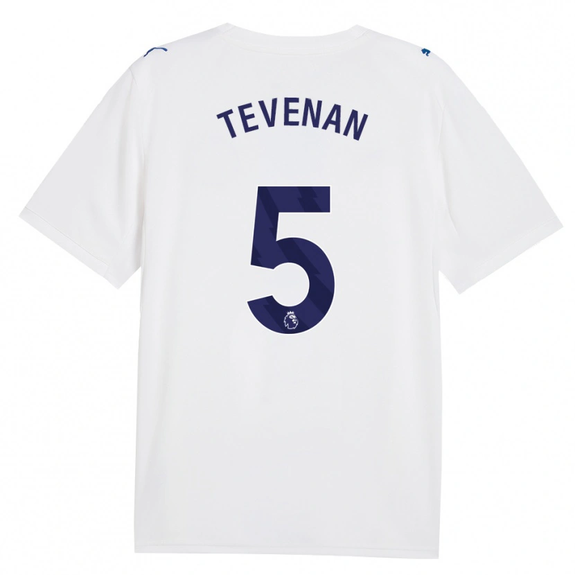 Danxen Donna Maglia Oliver Tevenan #5 Blu Scuro Bianco Kit Gara Third 2026/27 Maglietta