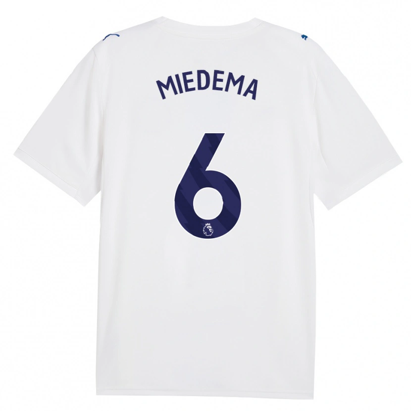 Danxen Donna Maglia Vivianne Miedema #6 Blu Scuro Bianco Kit Gara Third 2026/27 Maglietta