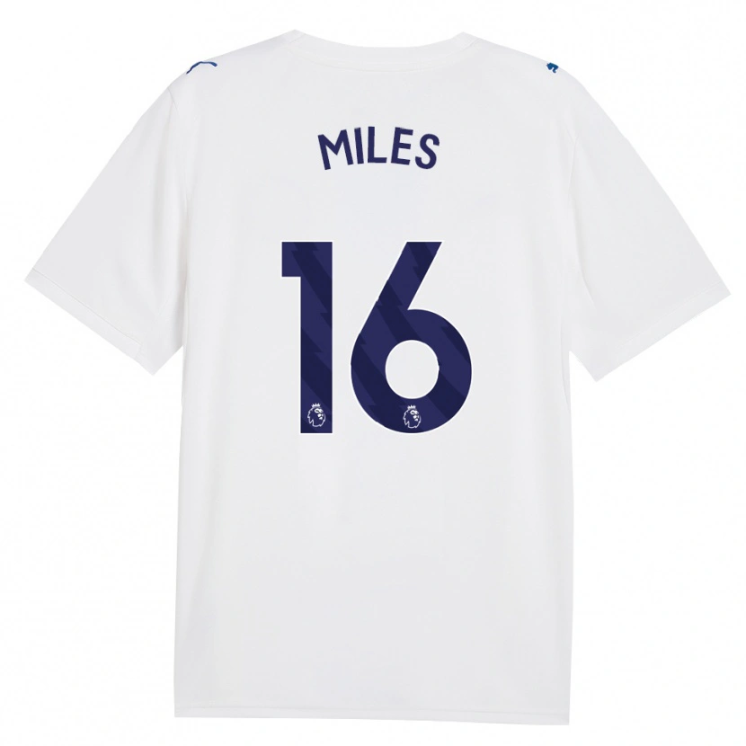 Danxen Donna Maglia Harrison Miles #16 Blu Scuro Bianco Kit Gara Third 2026/27 Maglietta