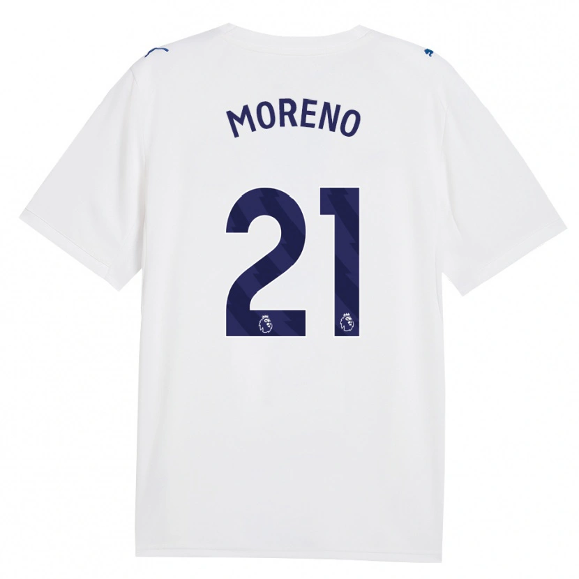 Danxen Donna Maglia Marlos Moreno #21 Blu Scuro Bianco Kit Gara Third 2026/27 Maglietta