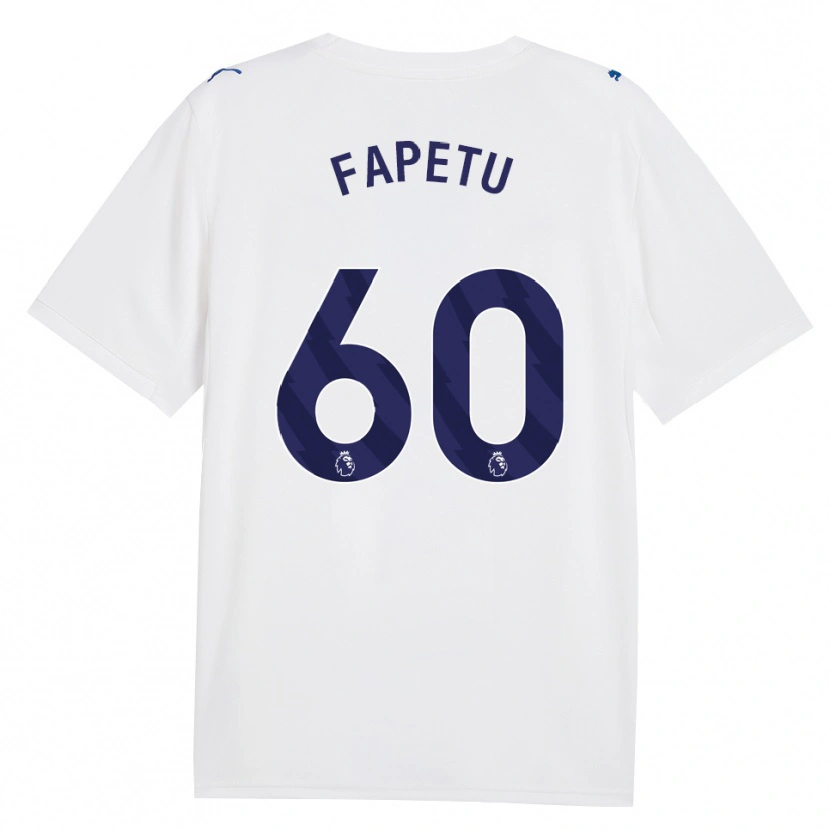 Danxen Donna Maglia Femi Fapetu #60 Blu Scuro Bianco Kit Gara Third 2026/27 Maglietta