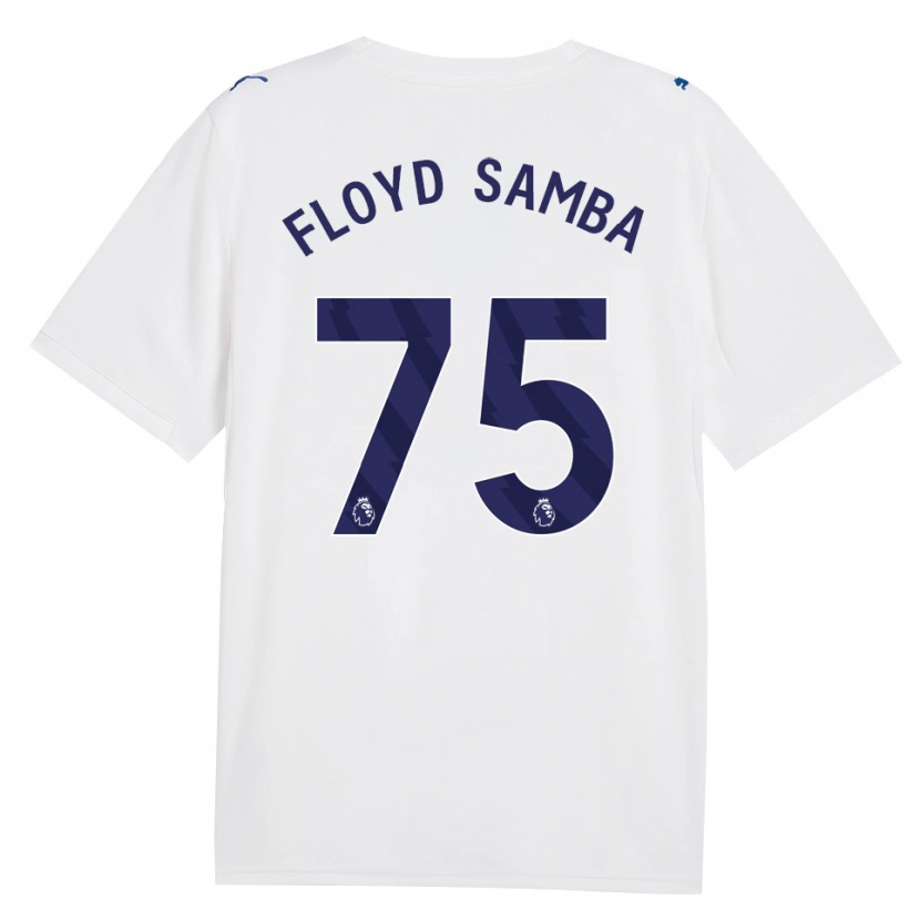 Danxen Donna Maglia Floyd Samba #75 Blu Scuro Bianco Kit Gara Third 2026/27 Maglietta