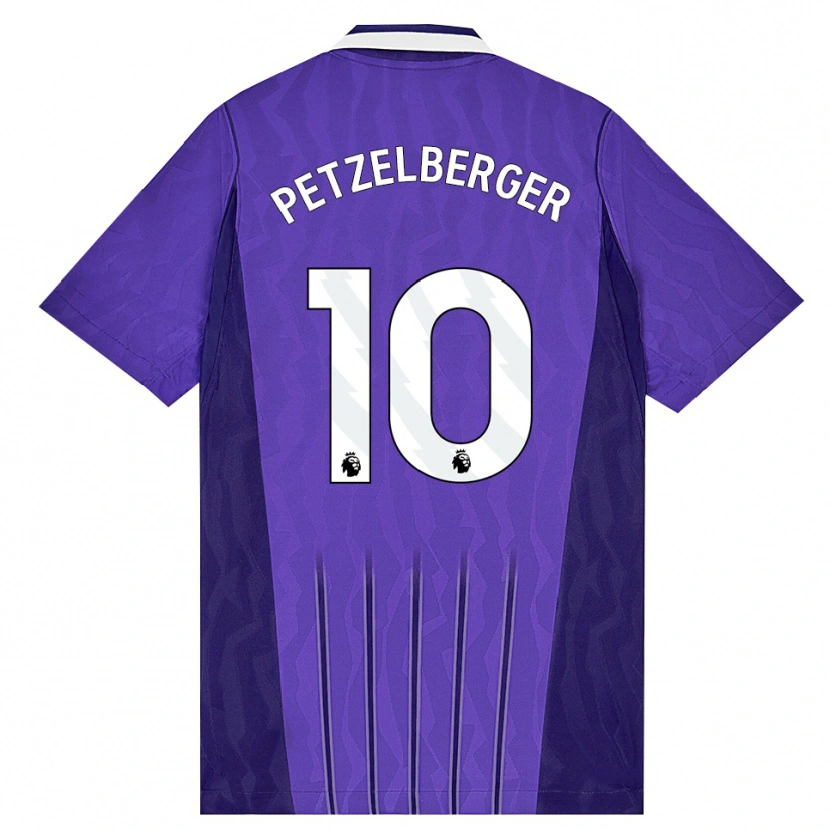Danxen Donna Maglia Ramona Petzelberger #10 Viola Bianco Kit Gara Third 2026/27 Maglietta