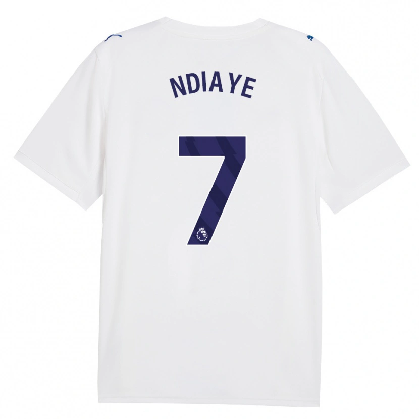 Danxen Donna Maglia Iliman Ndiaye #7 Blu Scuro Bianco Kit Gara Third 2026/27 Maglietta
