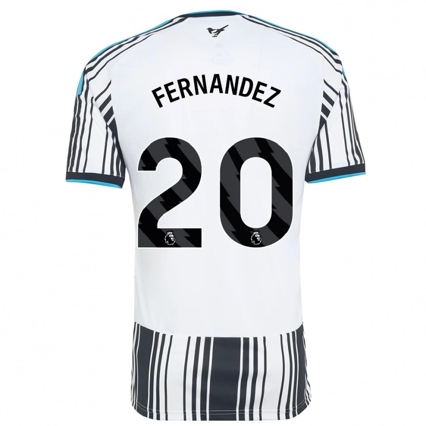 Danxen Donna Maglia Matias Fernandez-Pardo #20 Azzurro Nero Bianco Kit Gara Home 2026/27 Maglietta
