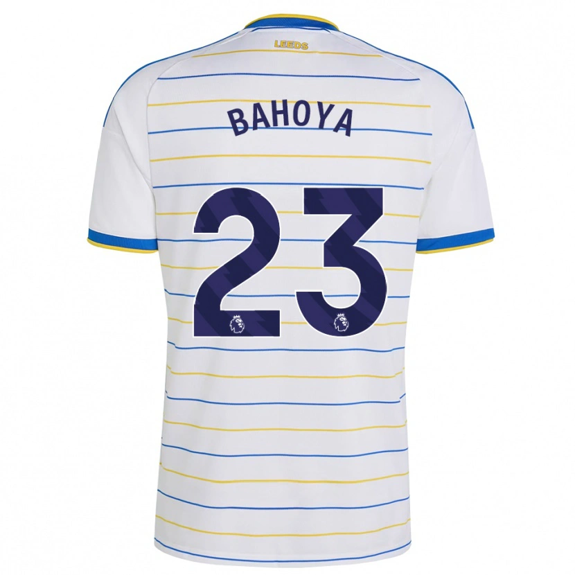 Danxen Donna Maglia Jean-Mattéo Bahoya #23 Rosso Giallo Blu Kit Gara Home 2026/27 Maglietta