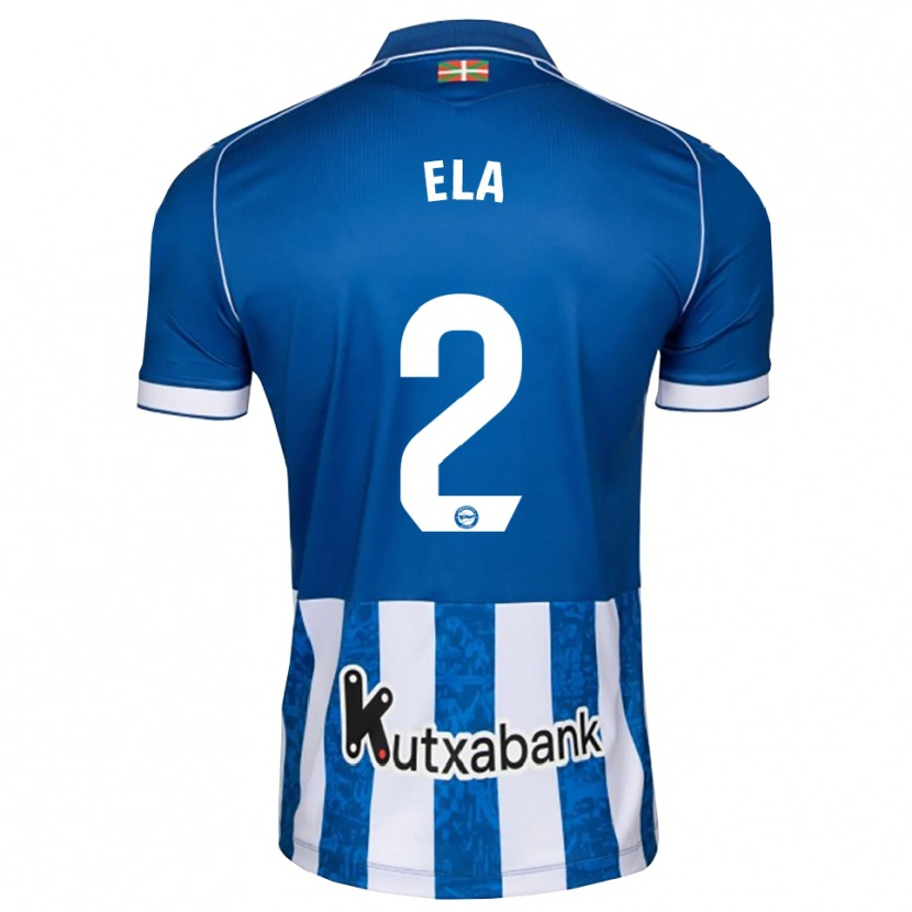 Danxen Bambino Maglia Noé Ela #2 Blu Bianco Nero Kit Gara Home 2026/27 Maglietta