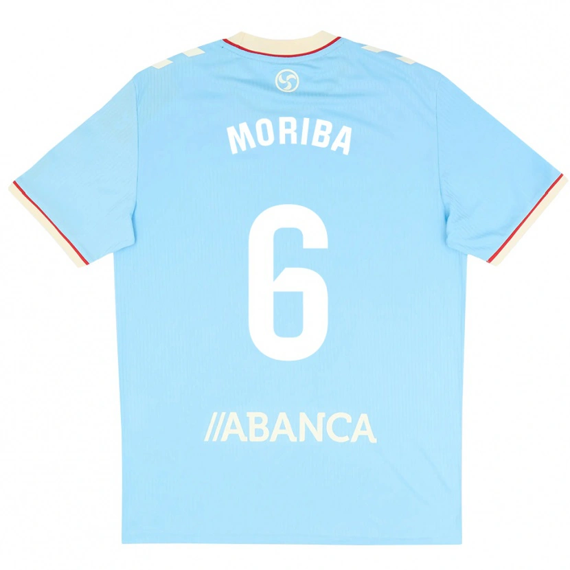 Danxen Bambino Maglia Ilaix Moriba #6 Azzurro Bianco Rosso Kit Gara Home 2026/27 Maglietta