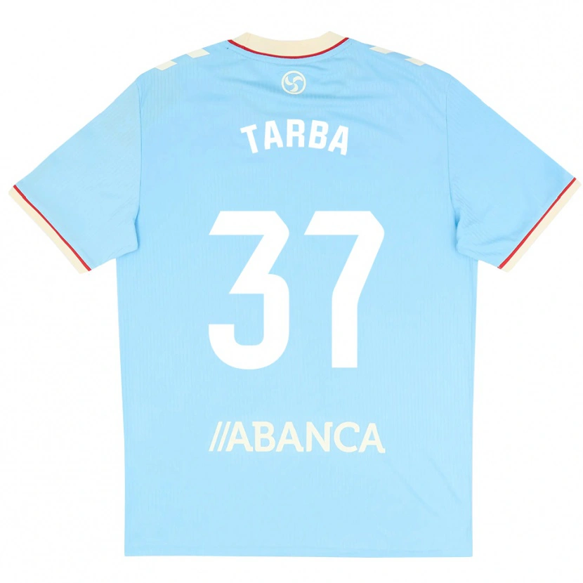 Danxen Bambino Maglia Ianis Tarba #37 Azzurro Bianco Rosso Kit Gara Home 2026/27 Maglietta
