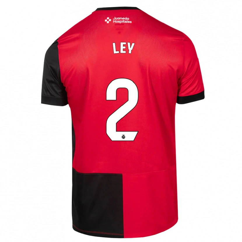 Danxen Bambino Maglia Yuzún Ley #2 Nero Rosso Bianco Kit Gara Home 2026/27 Maglietta