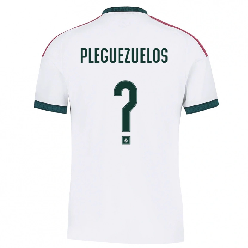 Danxen Bambino Maglia Joel Pleguezuelos #0 Verde Scuro Bianco Rosso Kit Gara Home 2026/27 Maglietta