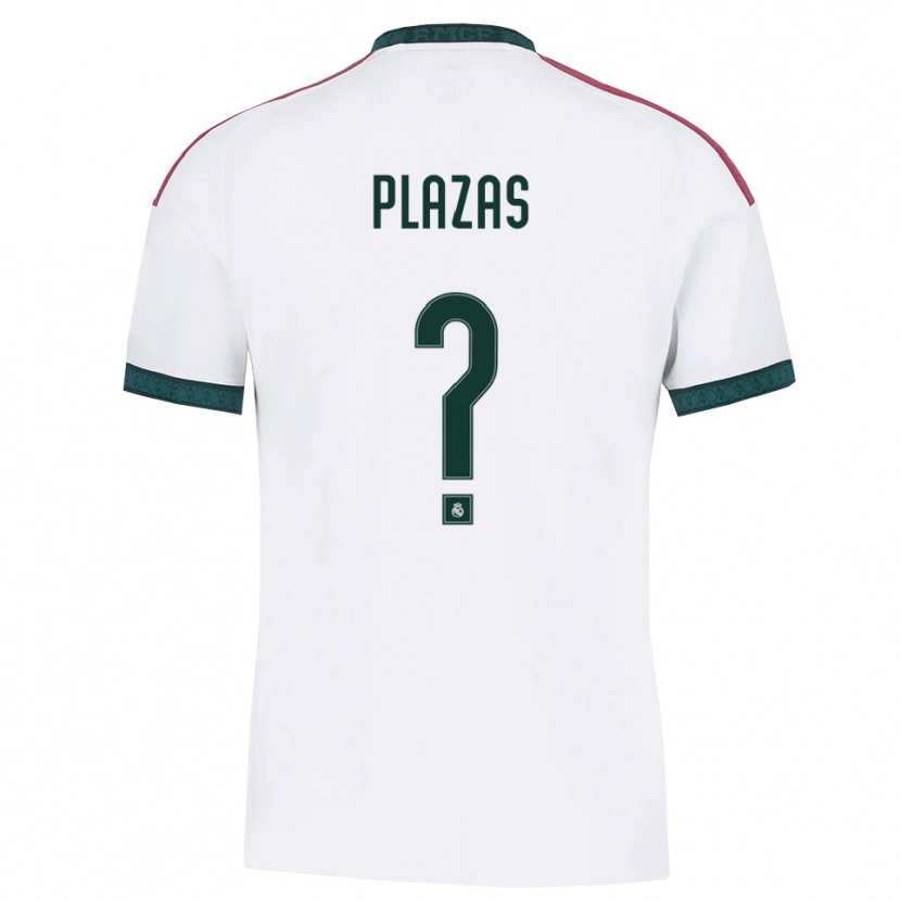 Danxen Bambino Maglia Victor Plazas #0 Verde Scuro Bianco Rosso Kit Gara Home 2026/27 Maglietta