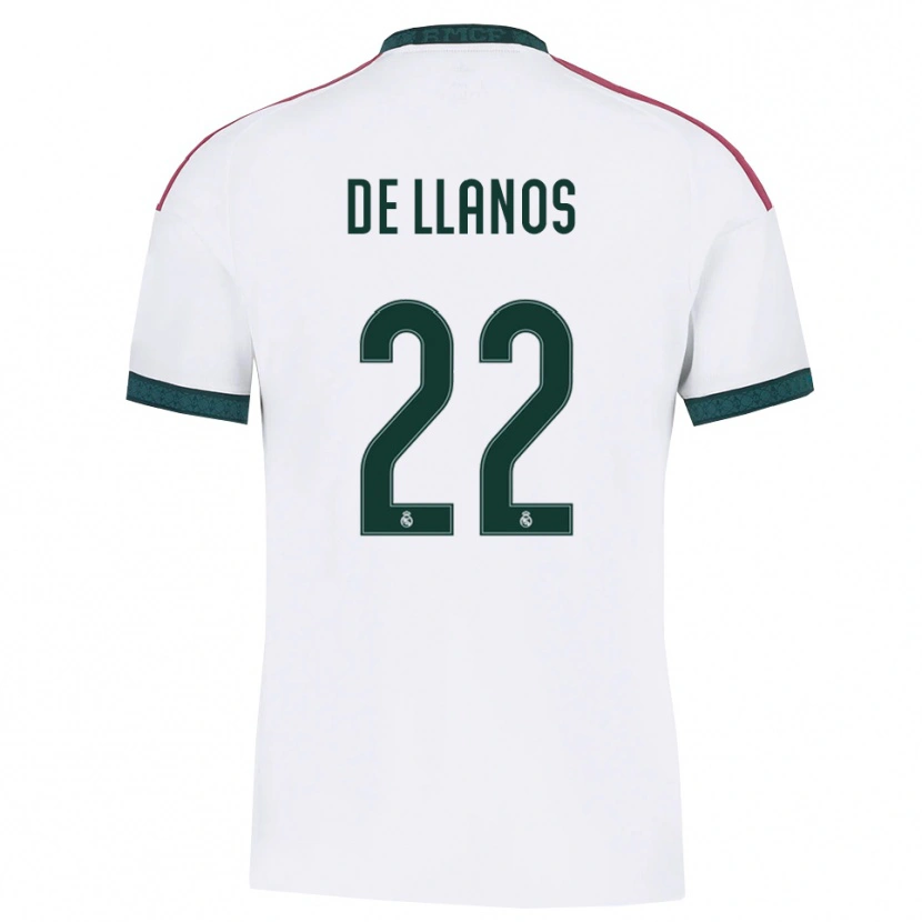 Danxen Bambino Maglia Hugo De Llanos #22 Verde Scuro Bianco Rosso Kit Gara Home 2026/27 Maglietta