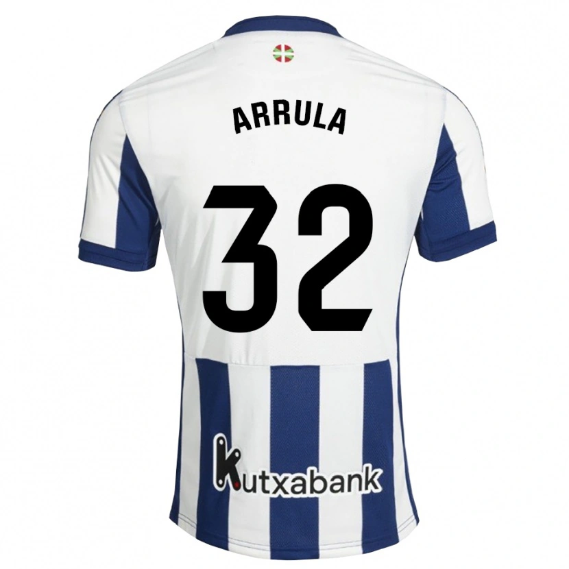 Danxen Bambino Maglia Julia Arrula #32 Navy Bianco Goldenrod Kit Gara Home 2026/27 Maglietta