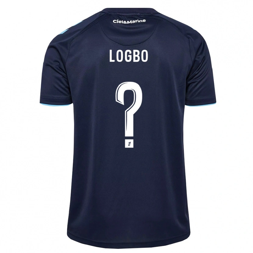 Danxen Bambino Maglia Elysée Logbo #0 Blu Fiordaliso Blu Notte Kit Gara Home 2026/27 Maglietta