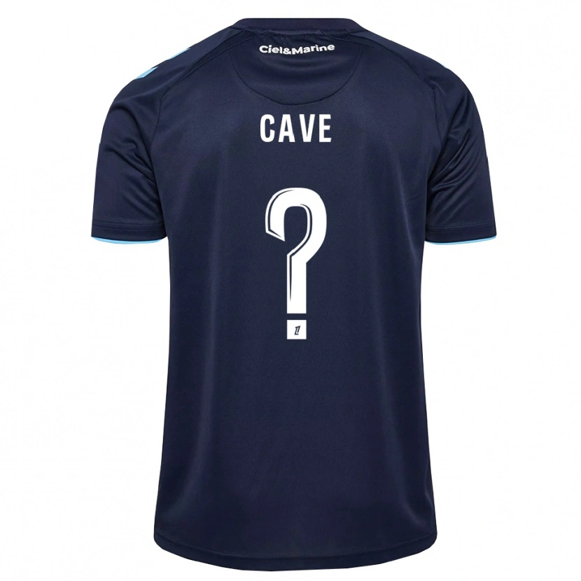 Danxen Bambino Maglia Steven Cave #0 Blu Fiordaliso Blu Notte Kit Gara Home 2026/27 Maglietta