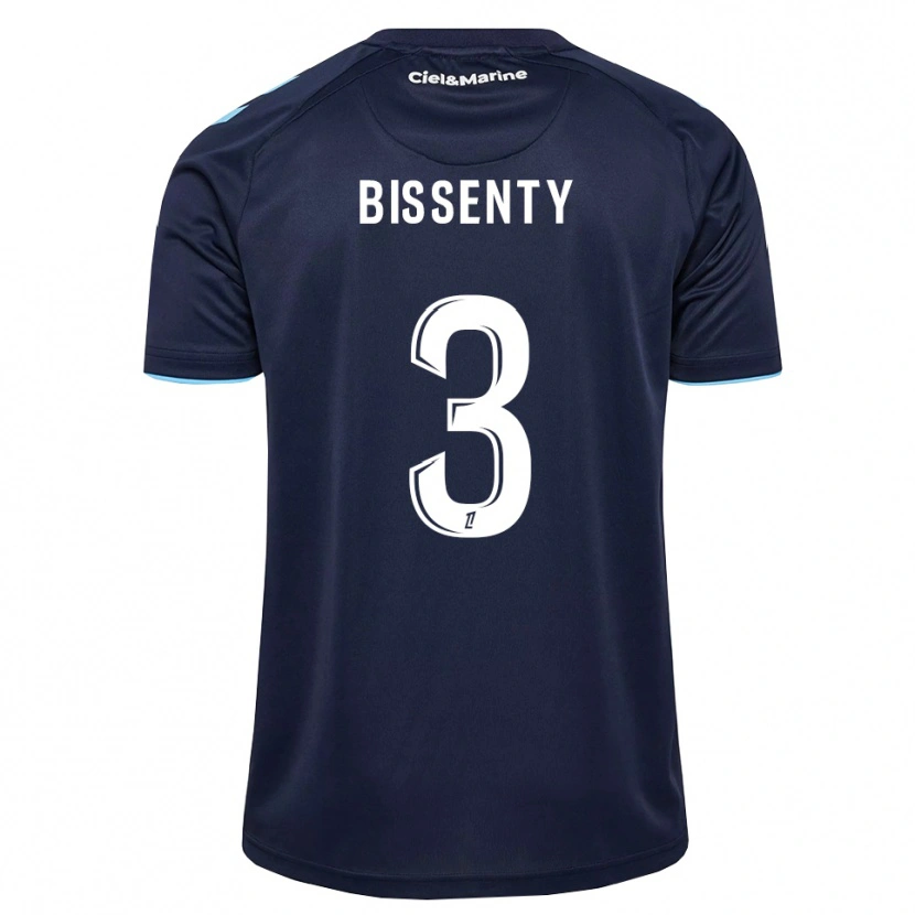 Danxen Bambino Maglia Bissenty Gomis #3 Blu Fiordaliso Blu Notte Kit Gara Home 2026/27 Maglietta