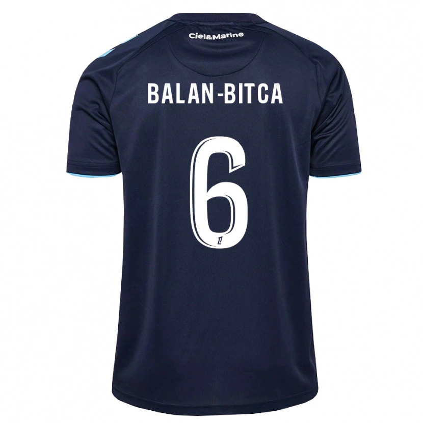 Danxen Bambino Maglia Mario Balan-Bitca #6 Blu Fiordaliso Blu Notte Kit Gara Home 2026/27 Maglietta