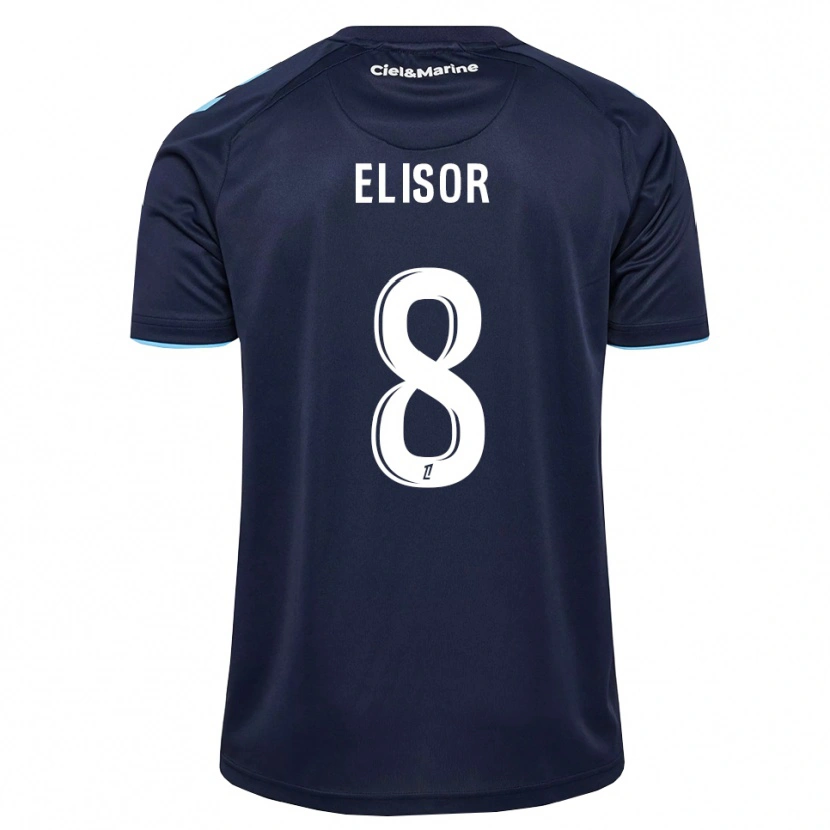 Danxen Bambino Maglia Salomé Elisor #8 Blu Fiordaliso Blu Notte Kit Gara Home 2026/27 Maglietta
