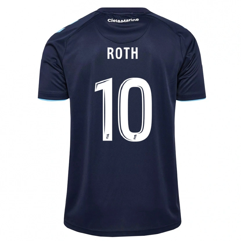 Danxen Bambino Maglia Madeline Roth #10 Blu Fiordaliso Blu Notte Kit Gara Home 2026/27 Maglietta