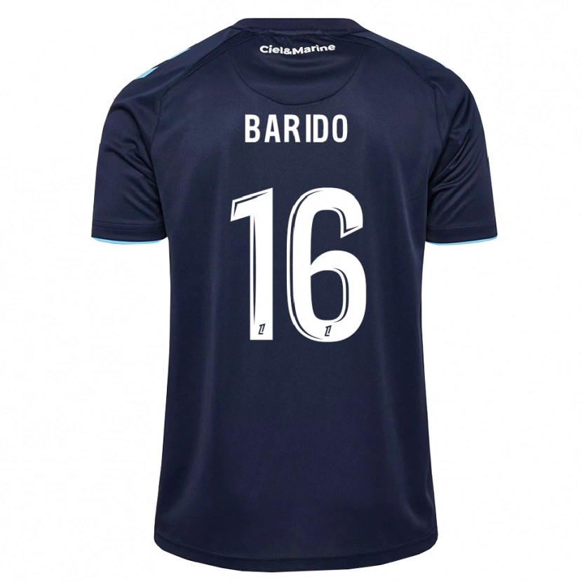 Danxen Bambino Maglia Jules Barido #16 Blu Fiordaliso Blu Notte Kit Gara Home 2026/27 Maglietta