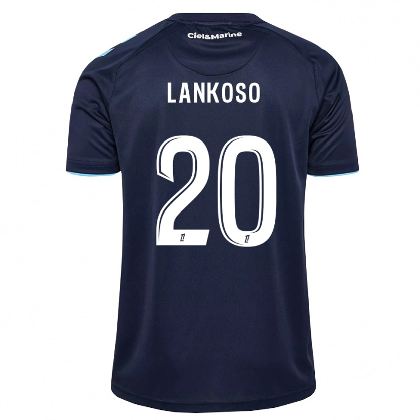 Danxen Bambino Maglia Lenny Lankoso #20 Blu Fiordaliso Blu Notte Kit Gara Home 2026/27 Maglietta