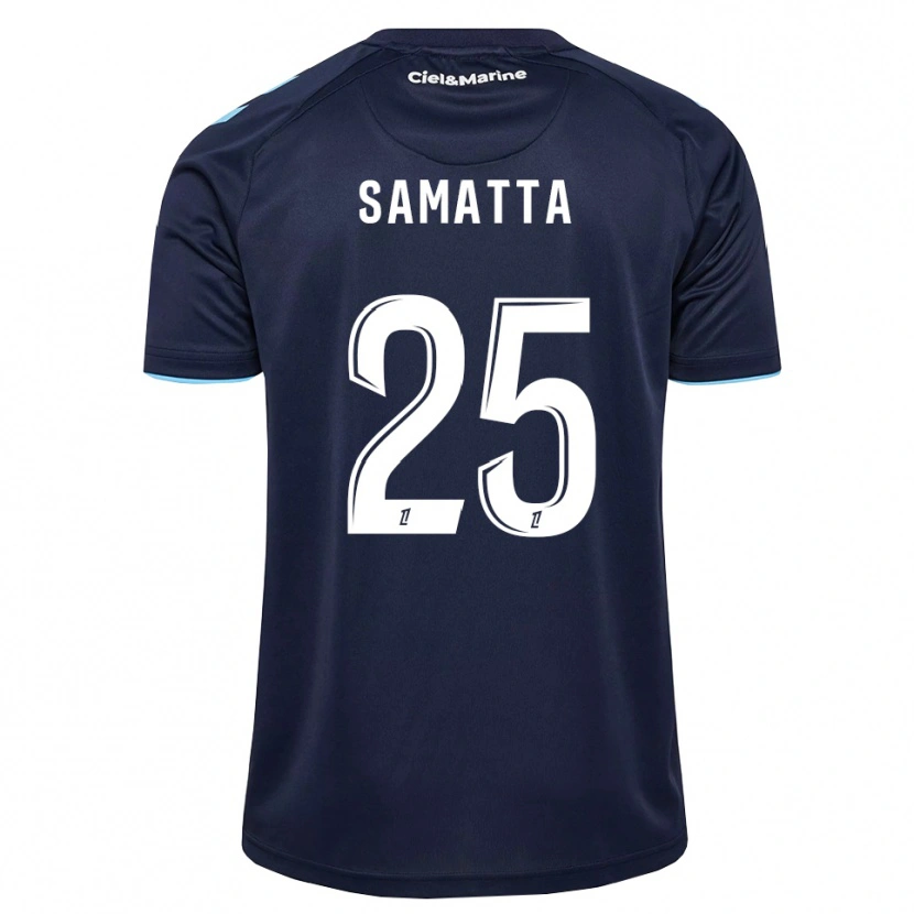 Danxen Bambino Maglia Mbwana Samatta #25 Blu Fiordaliso Blu Notte Kit Gara Home 2026/27 Maglietta