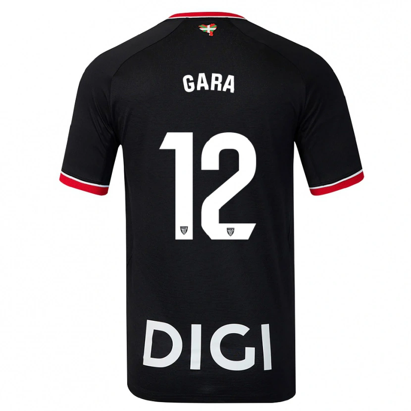 Danxen Bambino Maglia Gara #12 Nero Bianco Rosso Kit Gara Away 2026/27 Maglietta