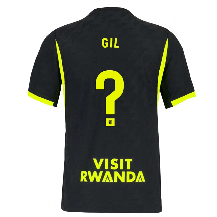 Danxen Bambino Maglia Luis Gil #0 Verde Brillante Nero Kit Gara Away 2026/27 Maglietta